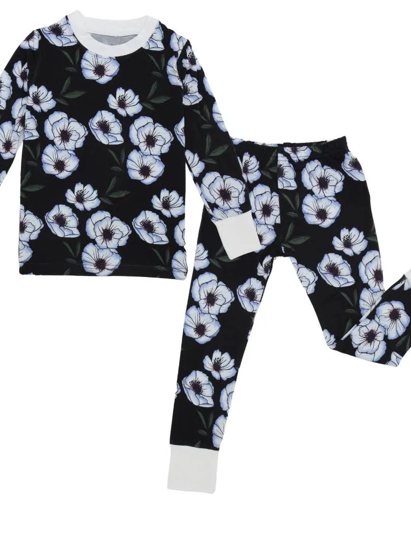 Violet Magnolia Bamboo Pajamas