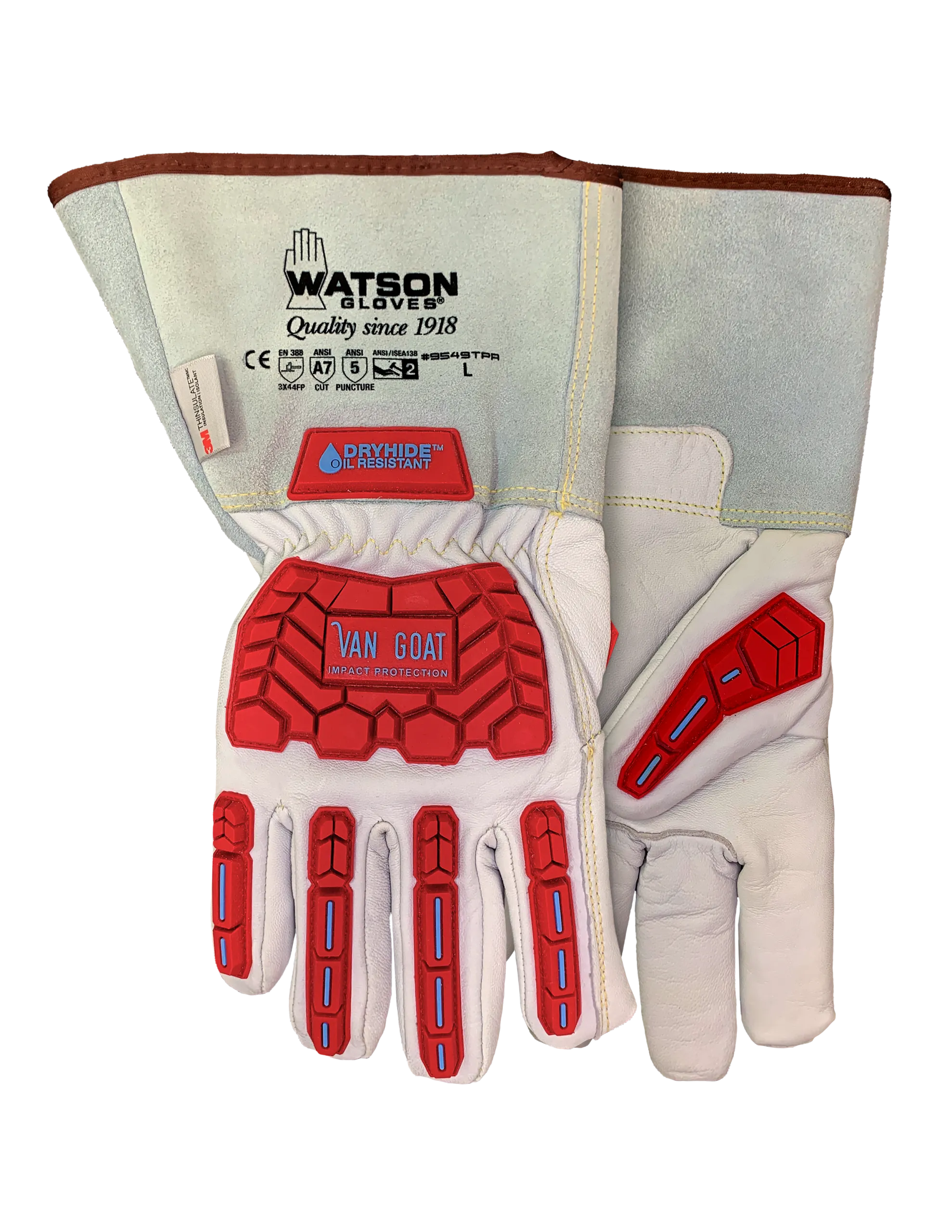 Watson Van Goat Impact Cut Glove - 9549TPR