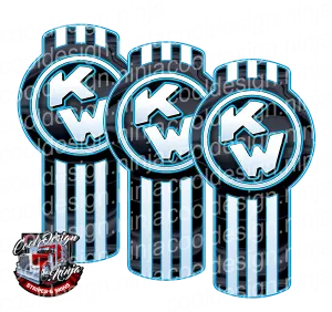 WC Blue Kenworth Emblem Skins