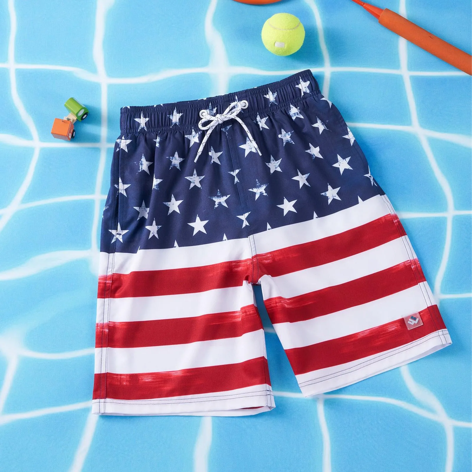 WILDBREATH Boys UPF 50  Quick Dry Swim Trunks