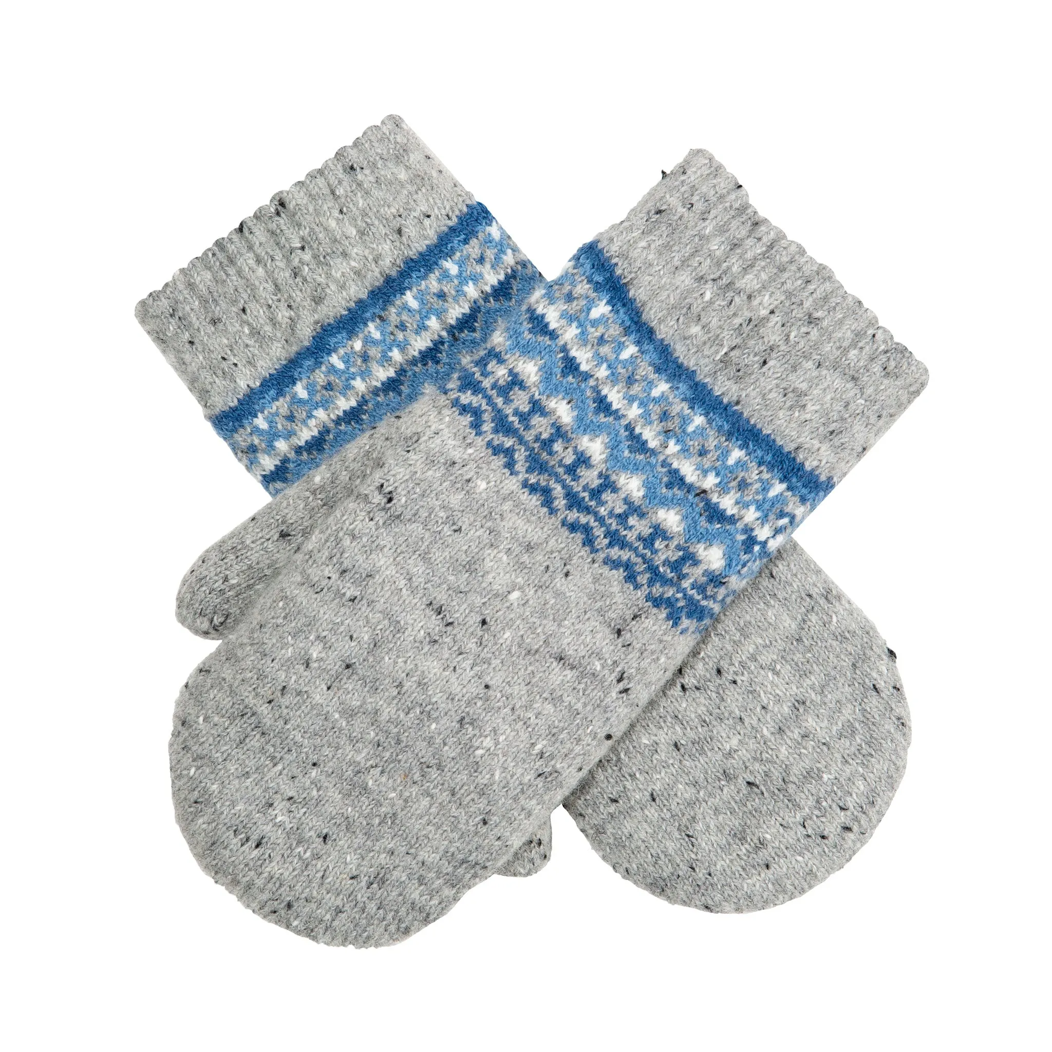 Women’s Jacquard Fair Isle Knitted Mittens