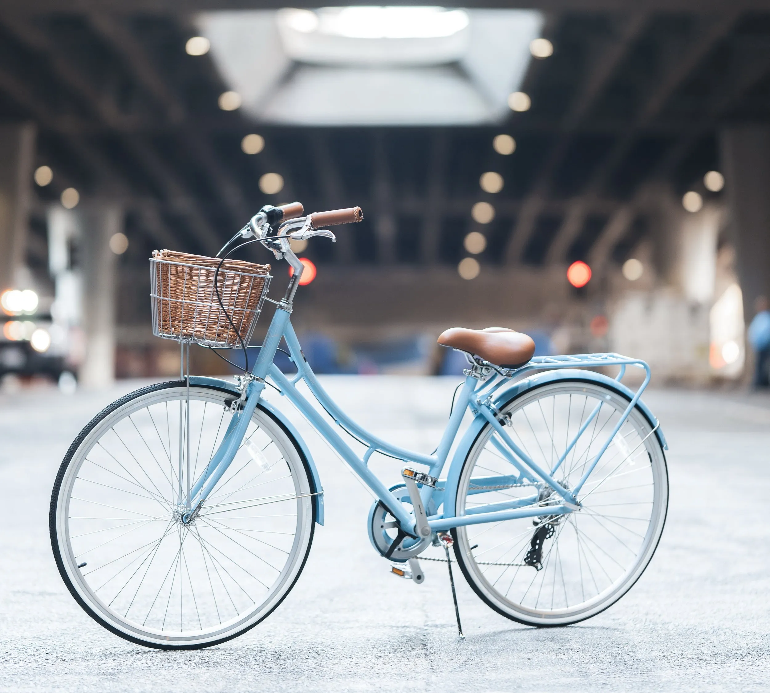 XDS Nadine 7sp Women's Step-Through City Bike //  Marine Blue