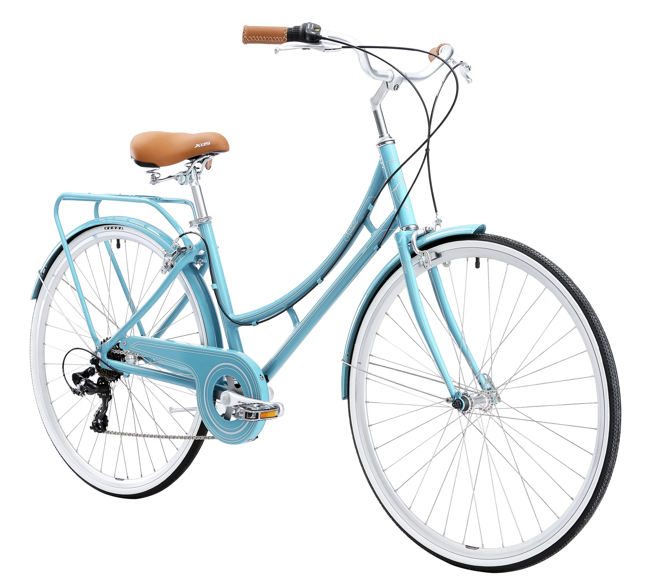 XDS Nadine 7sp Women's Step-Through City Bike //  Marine Blue