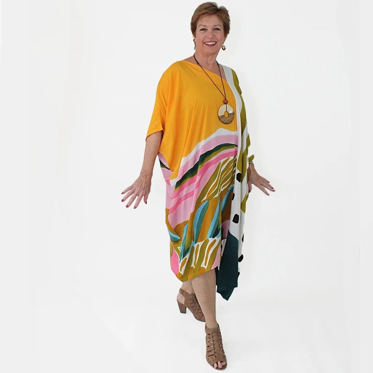 Yellow Mojito Kaftan